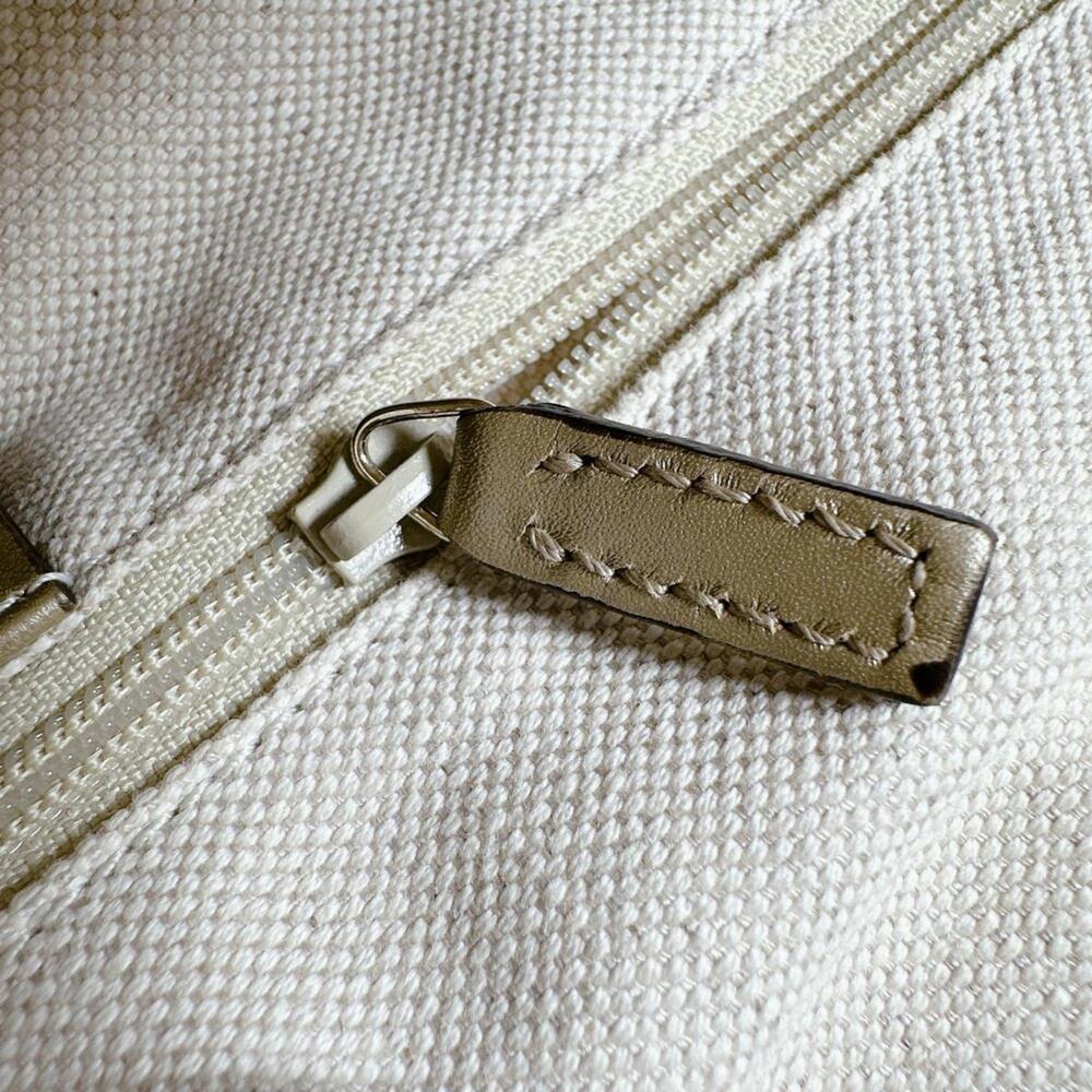 GUCCI Authentic Cream Canvas Tote Bag - Picture 16 of 16
